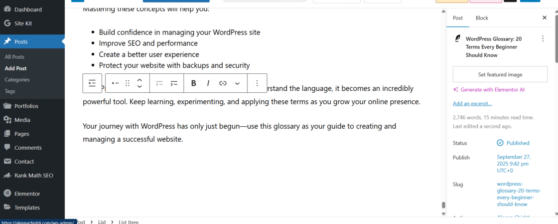 WordPress Glossary: 20 Terms Every Beginner Should Know