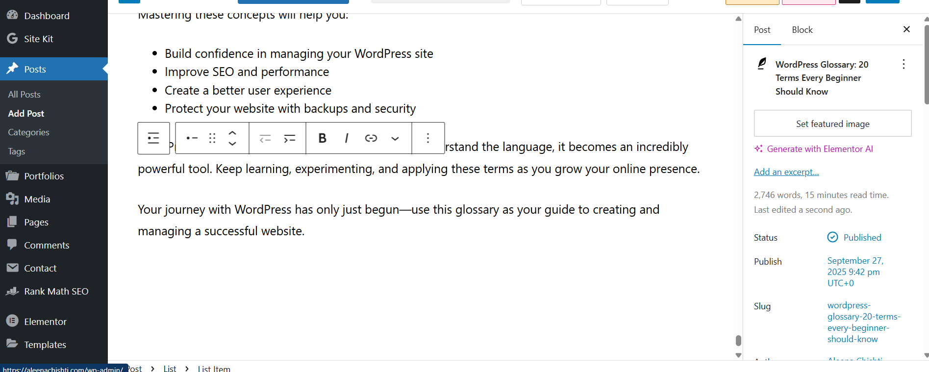 WordPress Glossary: 20 Terms Every Beginner Should Know